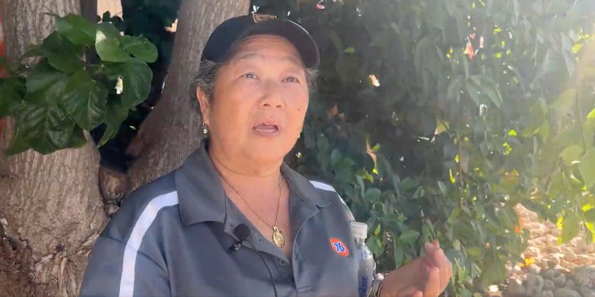'I think Joe Biden should take his $700 and get back on the f***in' plane': Hawaiian woman calls out the president for shoveling money into Ukraine while Americans are in dire straits