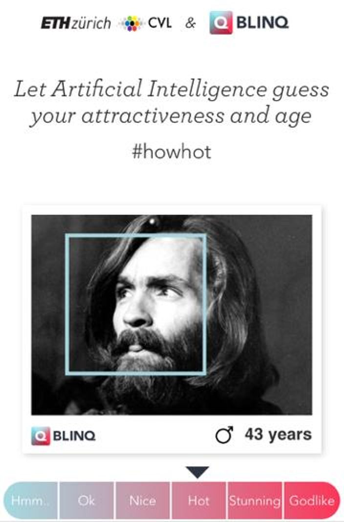 Website that rates your attractiveness