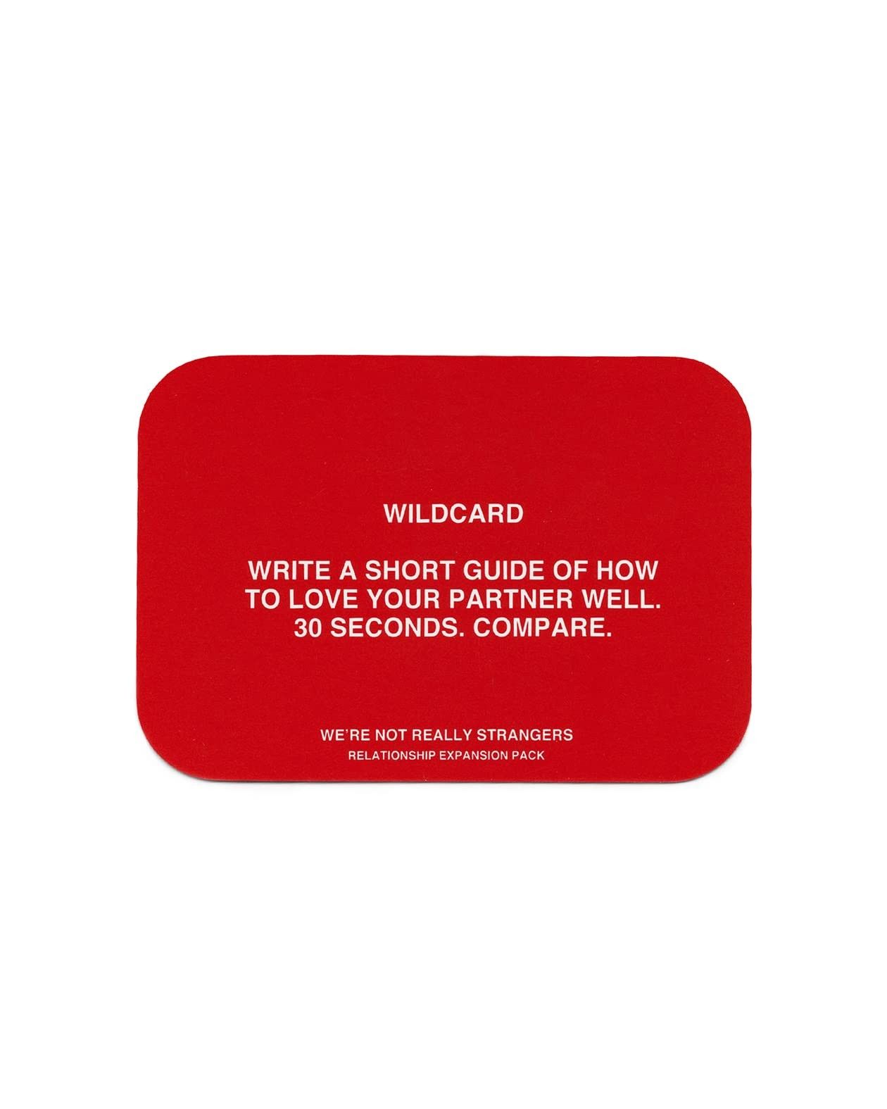 We're Not Really Strangers Couples Edition, Gioco Di Carte Per Coppie