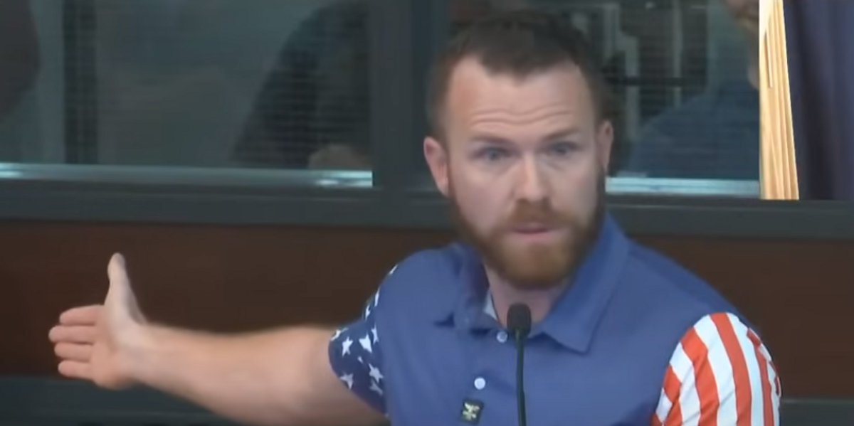 Kansas man destroys local council at budget meeting: 'How much money do we have to throw at the air to change the climate?'