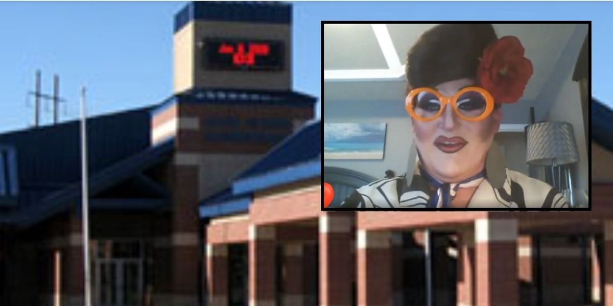 NextImg:Report: Principal of Oklahoma elementary school moonlights as drag queen, was previously arrested on child porn charge