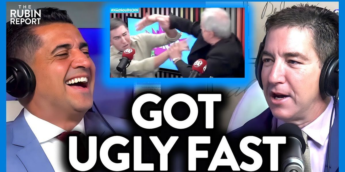 NextImg:THIS is what made Glenn Greenwald get into an ON-AIR FISTFIGHT