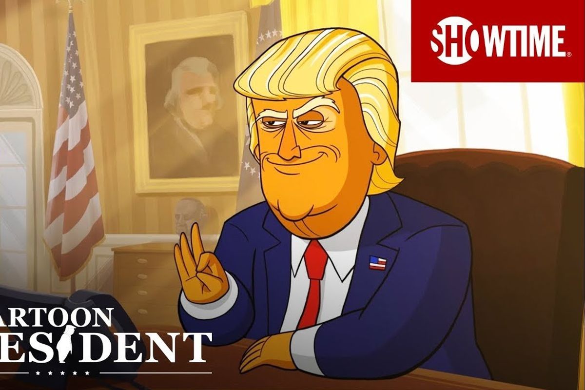 SATURDAY FILM SCHOOL | 'Our Cartoon President' Dissolves in Its Own Joke