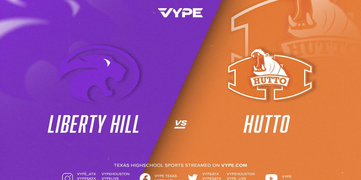 7PM Football Liberty Hill vs. Hutto VYPE