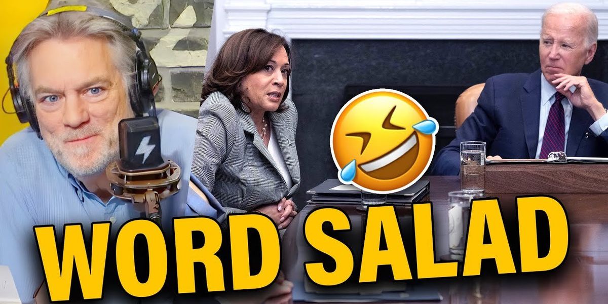 NextImg:Sleepy Joe’s reaction to Kamala Harris’ latest word salad is PRICELESS