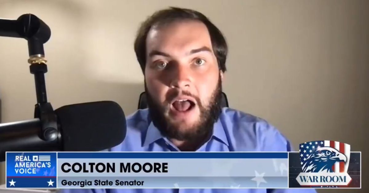 Georgia Senator Colton Moore on the "War Room" podcast