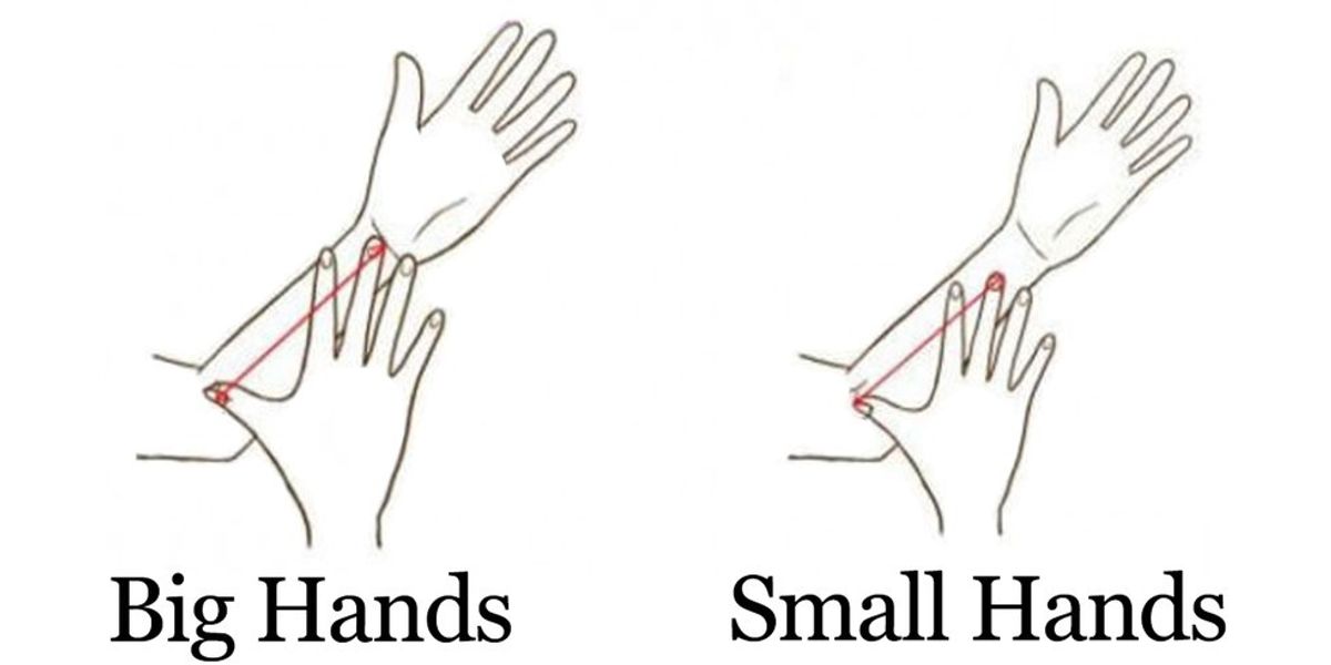 This Is What Your Hand Size Reveals About Your Personality Higher