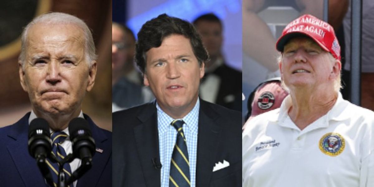 Tucker Carlson agrees '100%' with Dave Portnoy that Biden and Trump are 'too old' to be president, takes shot at Mitch McConnell