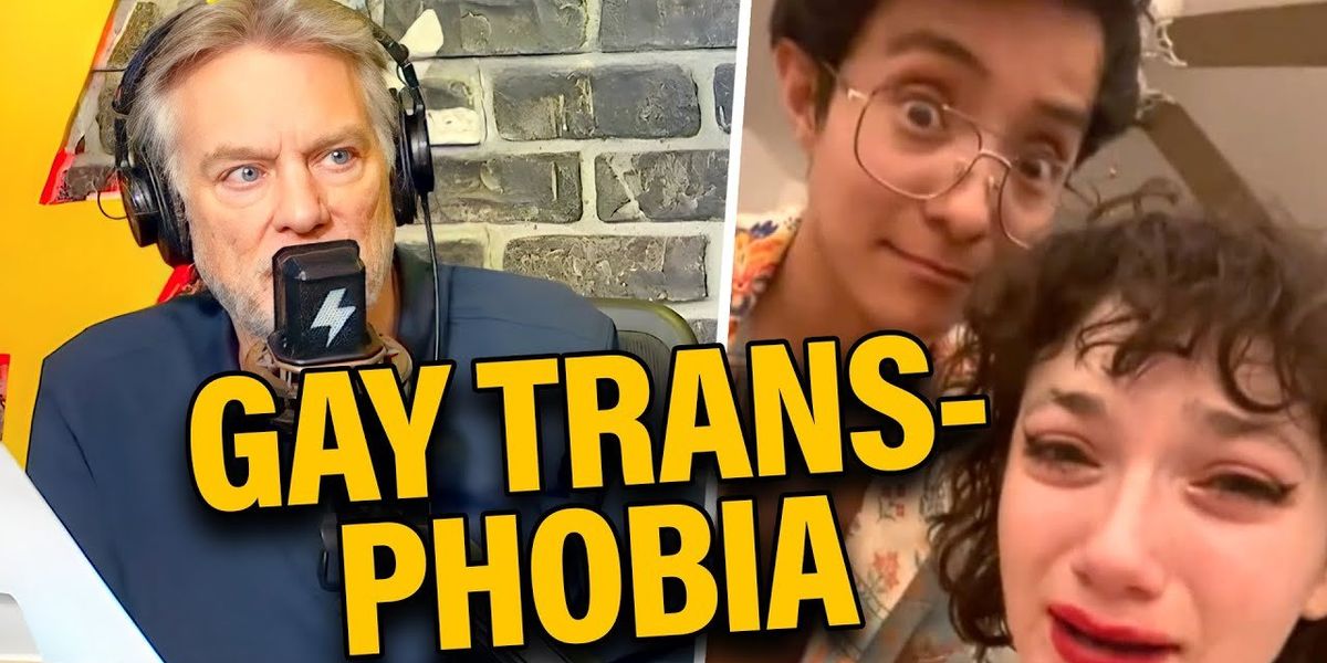 NextImg:VIRAL: Non-binary gets kicked out of gay bar and then SOBS HYSTERICALLY on TikTok