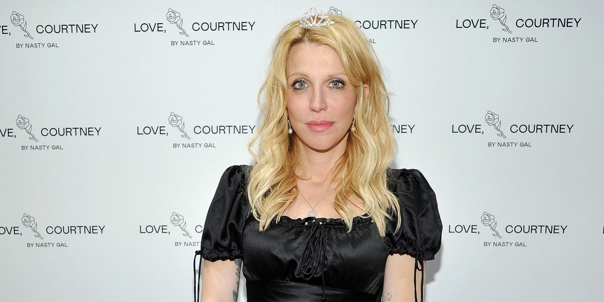 "I've never put my name on anything before:" Courtney Love On Her New Nasty Gal Collab