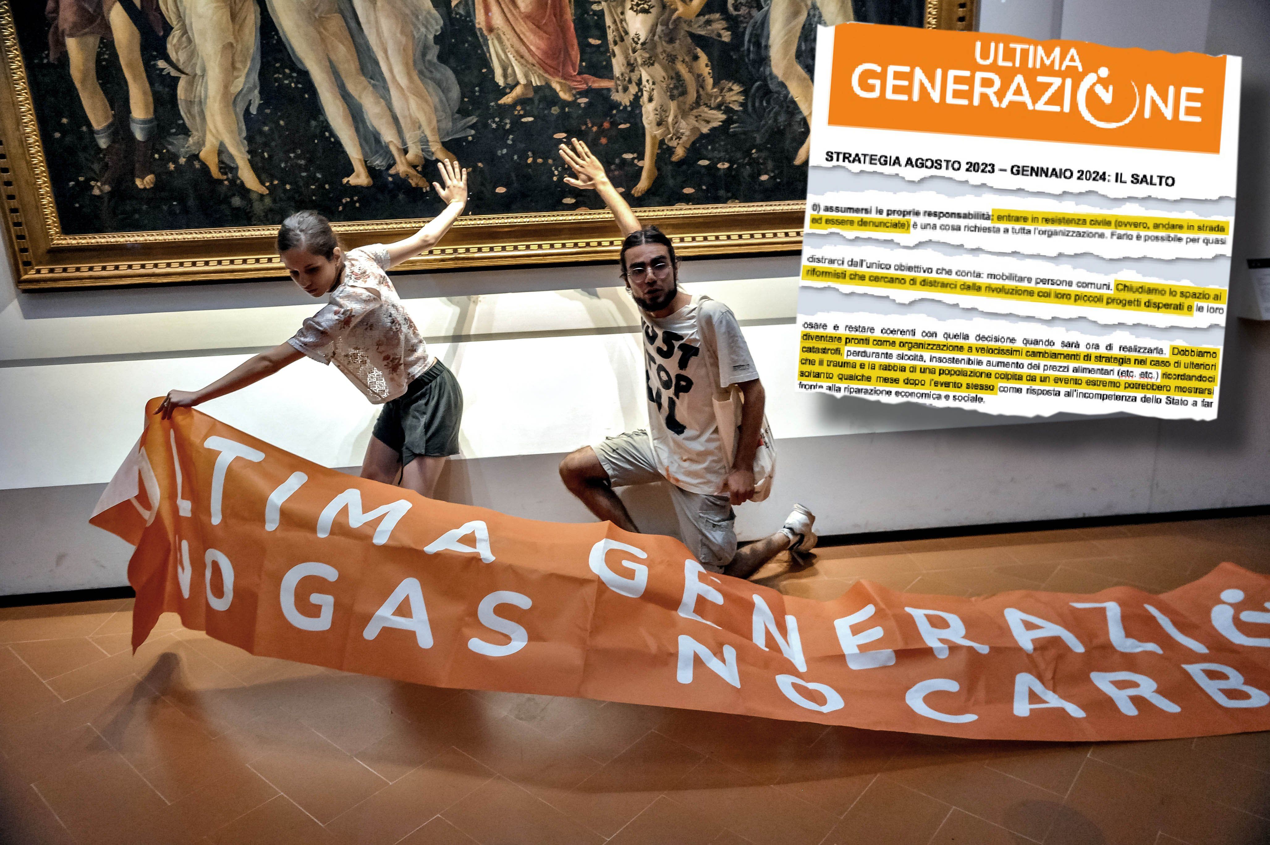 I documenti choc degli eco-teppisti: «Prepariamoci al salto di qualità»