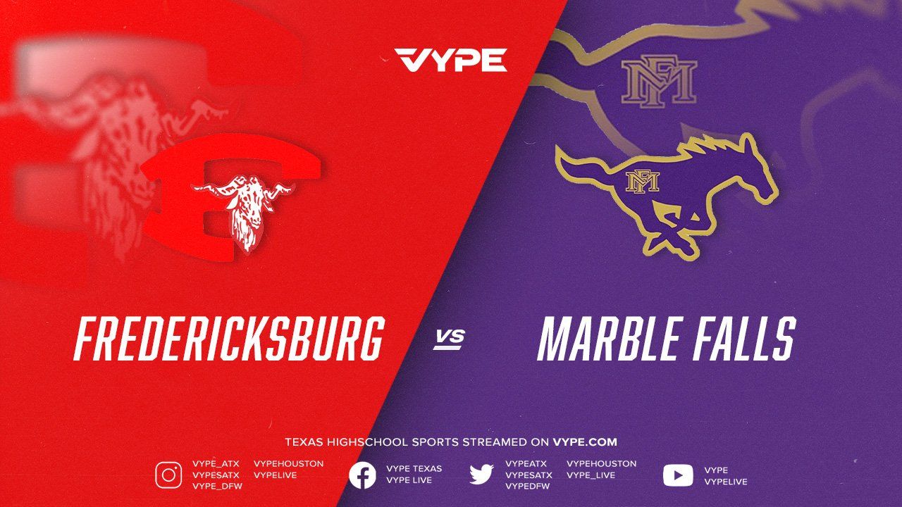 6:30PM - Volleyball: Fredericksburg vs. Marble Falls