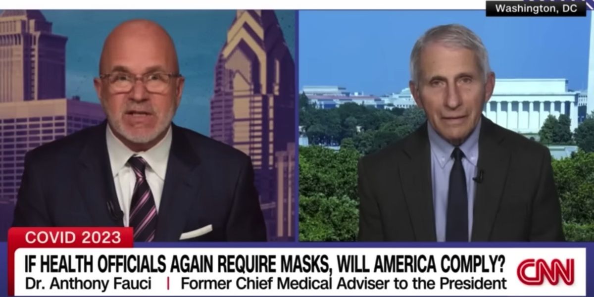 NextImg:CNN host shocks viewers when he confronts Dr. Fauci with study, expert analysis on mask efficacy