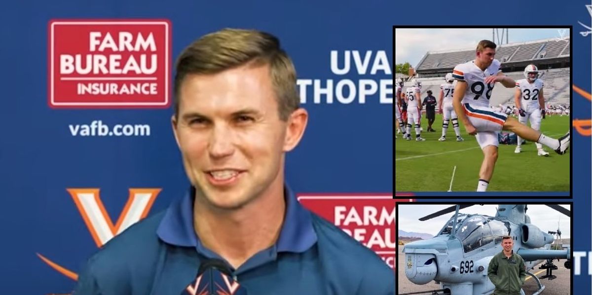 NextImg:34-year-old Marine Corps veteran makes college football debut: 'The dream lives on'