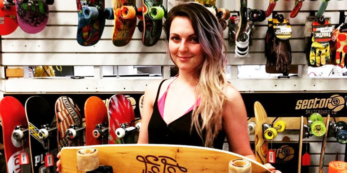 Female skateboarder bullied for saying men and women are different — deletes social media after she was 'threatened with violence'