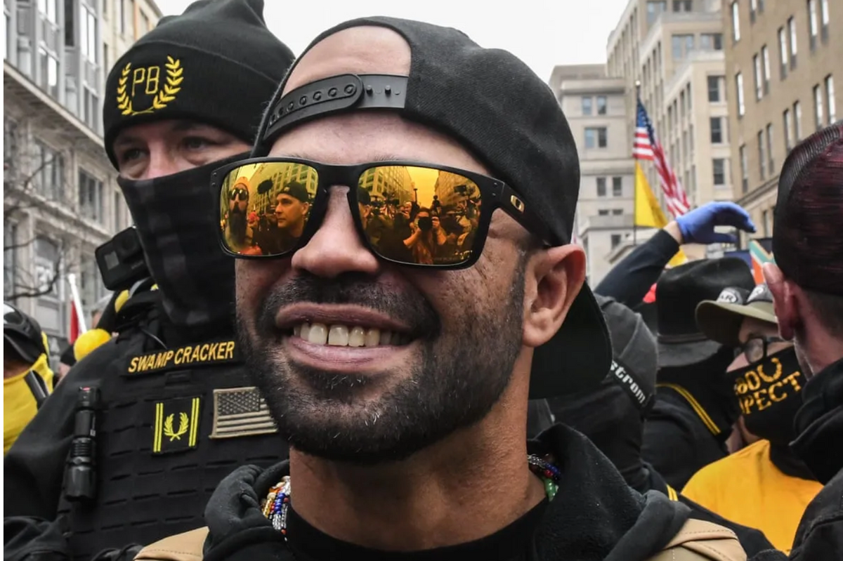 Proud Boys Leader Sentenced To 'Stand Back And Stand By' For 22 Years