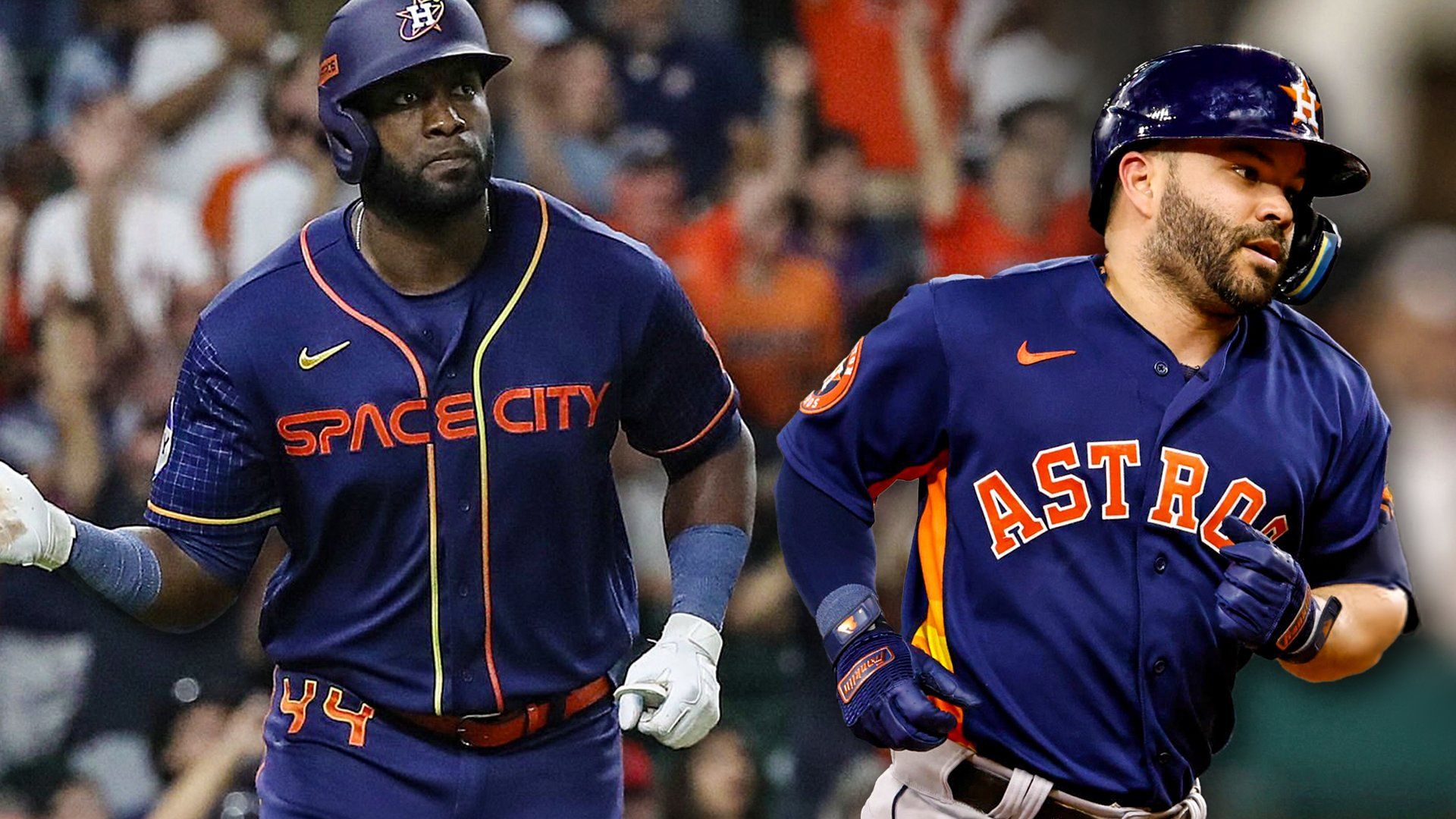 Astros Yordan Alvarez, Jose Altuve