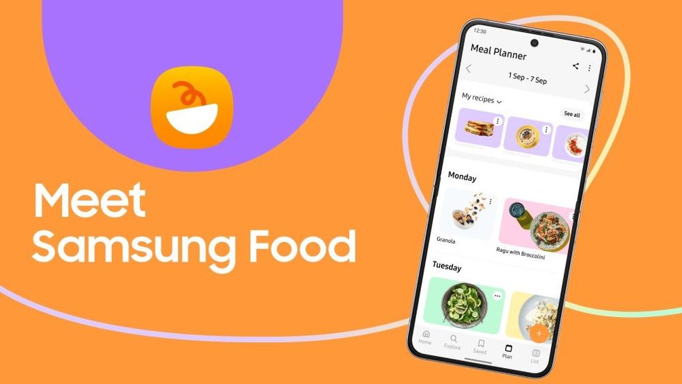 announcement of Samsung Food app at IFA