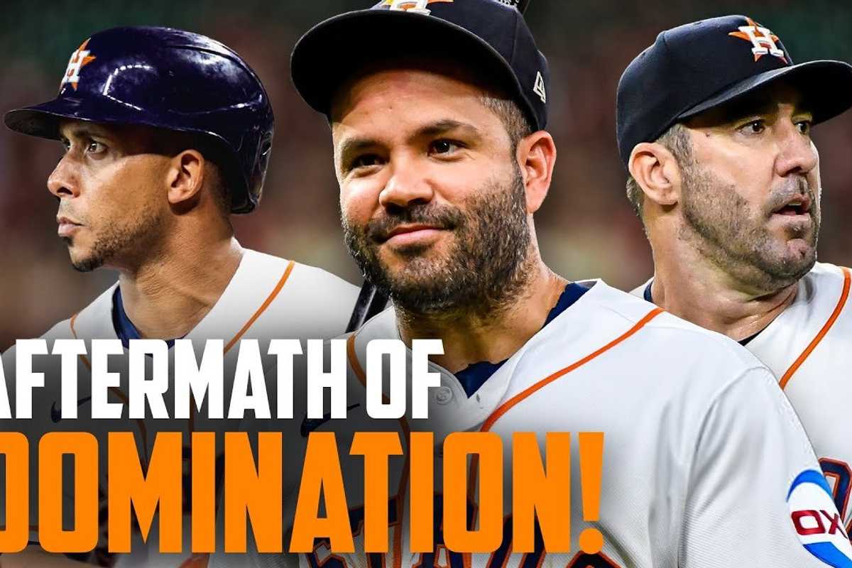 Let's sift through the aftermath of Houston Astros domination of Rangers