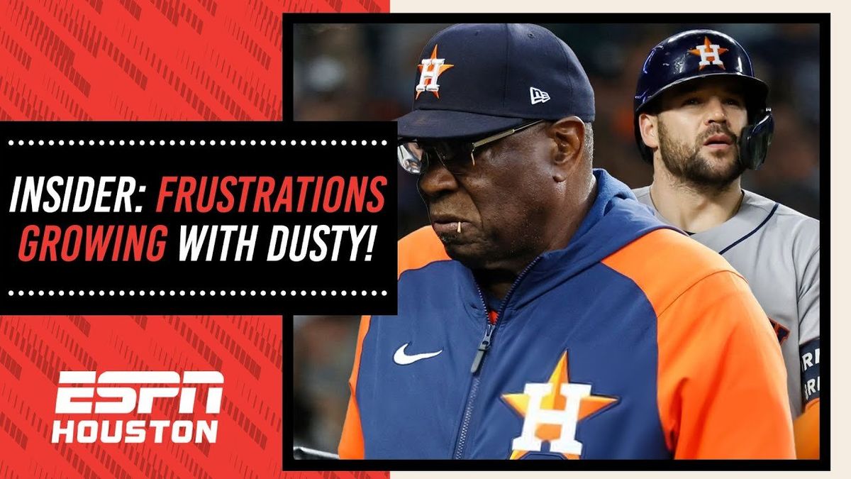 Insider: Dusty’s benching of Chas McCormick “frustrates” Astros
