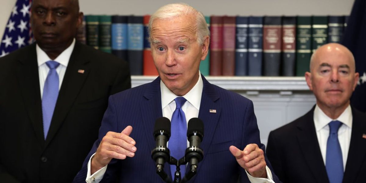 Biden administration is unwilling to secure southern border but is now considering fencing illegal aliens inside Texas. Abbott promises to retaliate by sending more buses to DC.