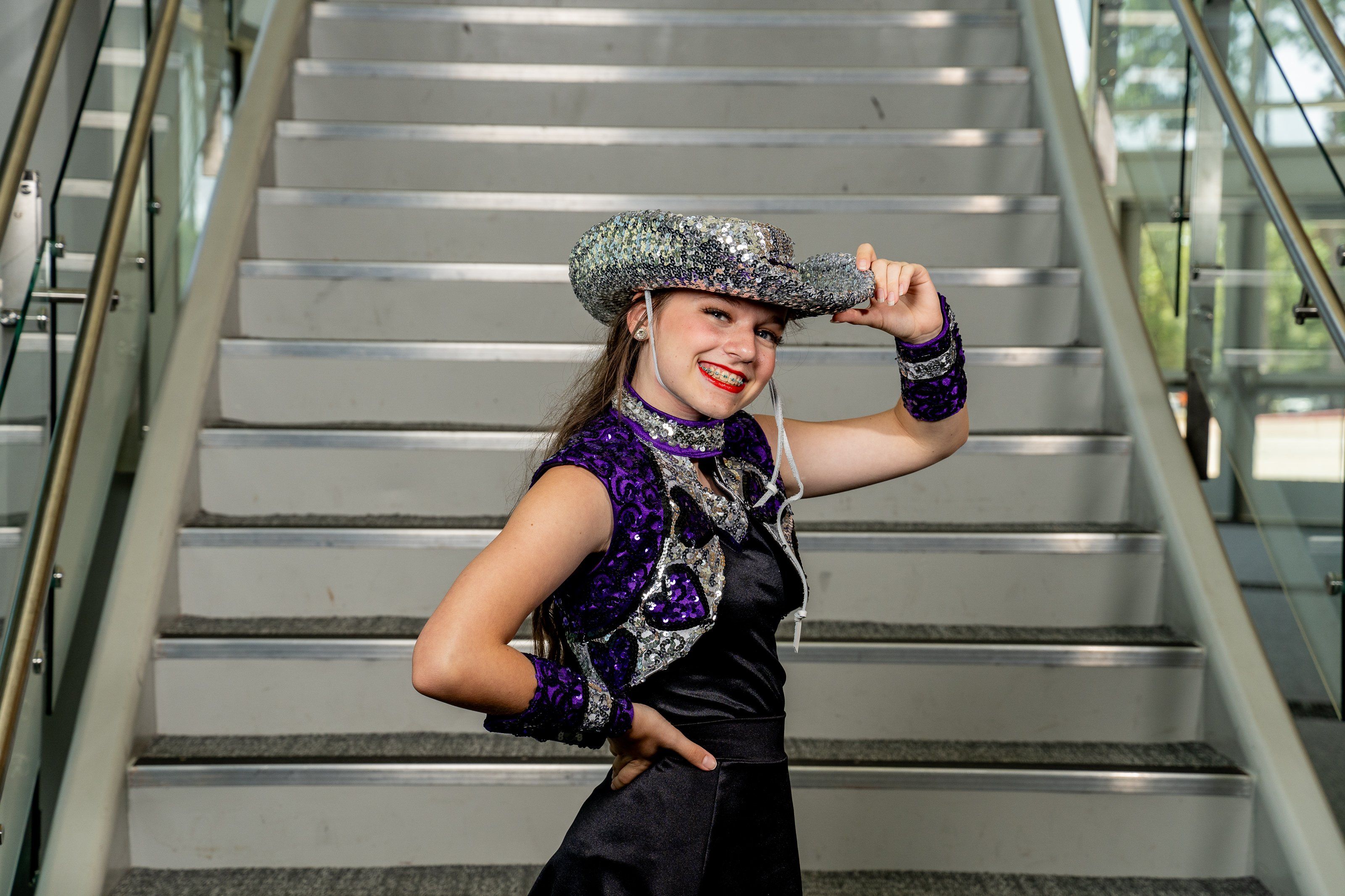 WHAT A SWEETHEART: Willis' McDonald an ambassador for the purple and white