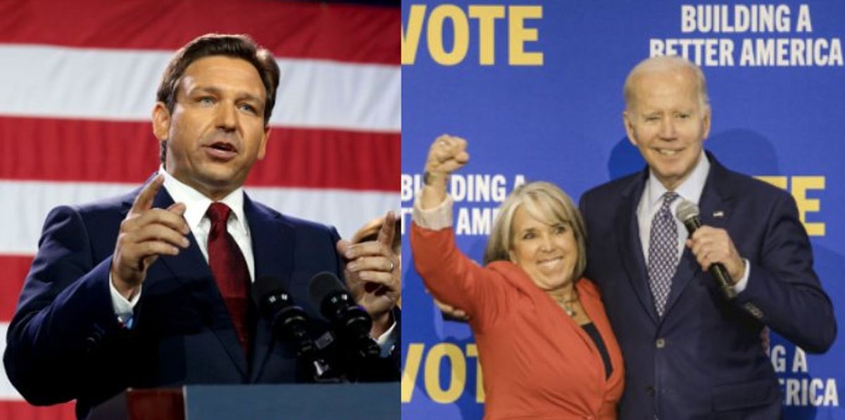 NextImg:Ron DeSantis hits back at New Mexico governor for suspending gun rights: 'SHALL NOT BE INFRINGED'