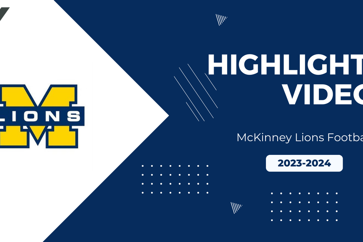 HIGHLIGHT VIDEO: McKinney Lions defeat Flower Mound football