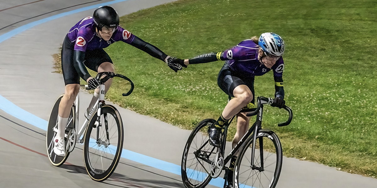 Male cycling team smashes female competition, wins 2 women's championships in 4 days