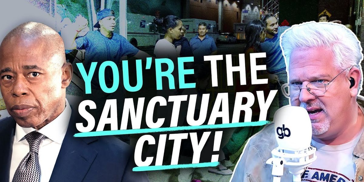 NextImg:Glenn LOSES IT after NYC mayor blames TEXAS for illegal immigrant crisis
