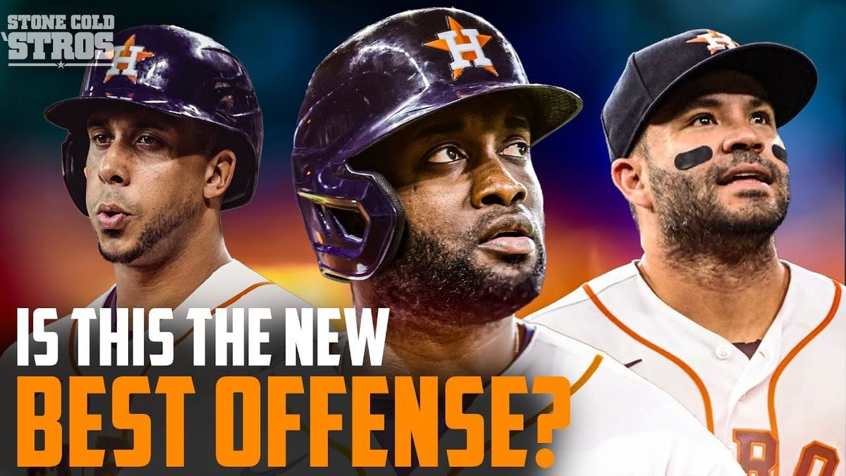 Here's how Astros red-hot offense now measures up to league's best