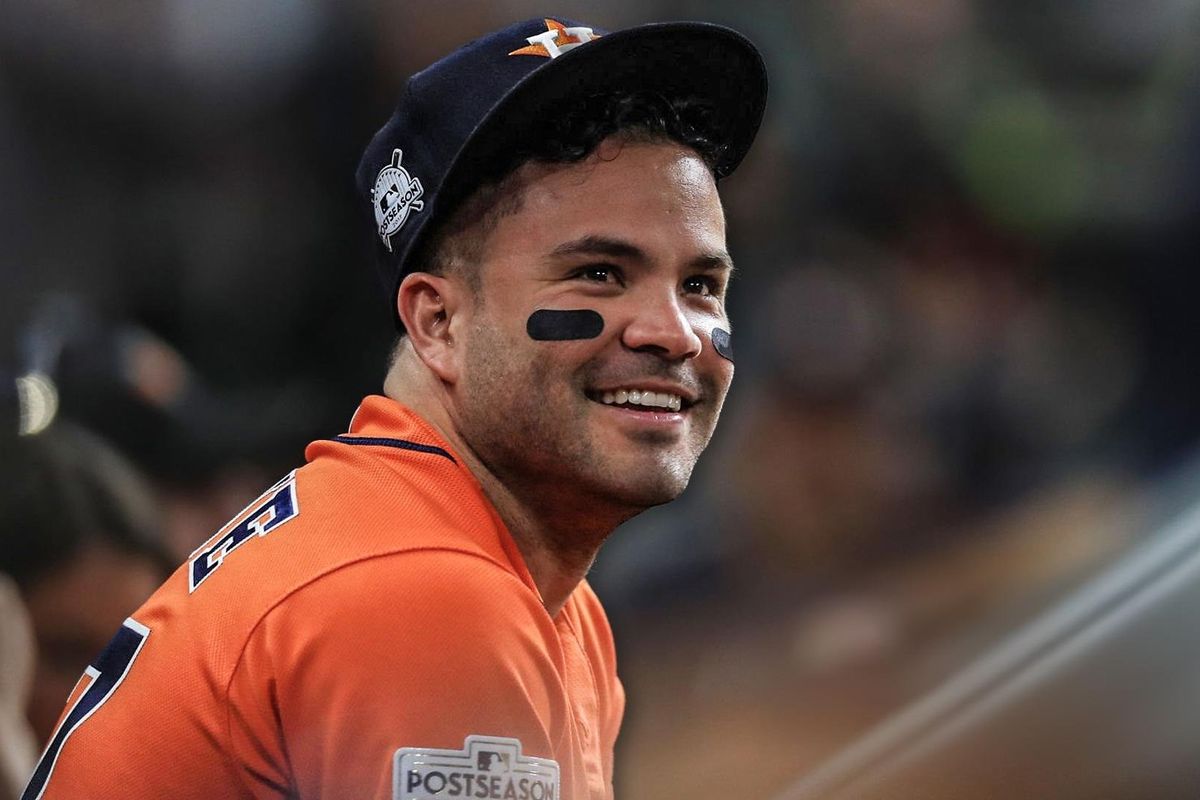 Uniforms need to be switched Altuve is the Daddy, Where's the