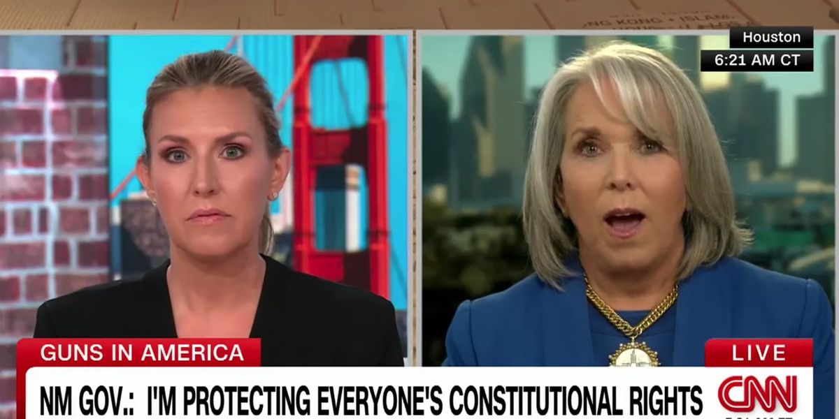 NextImg:CNN host pulls out New Mexico Constitution when governor insists she has right to suspend gun rights: 'Where is the right?'