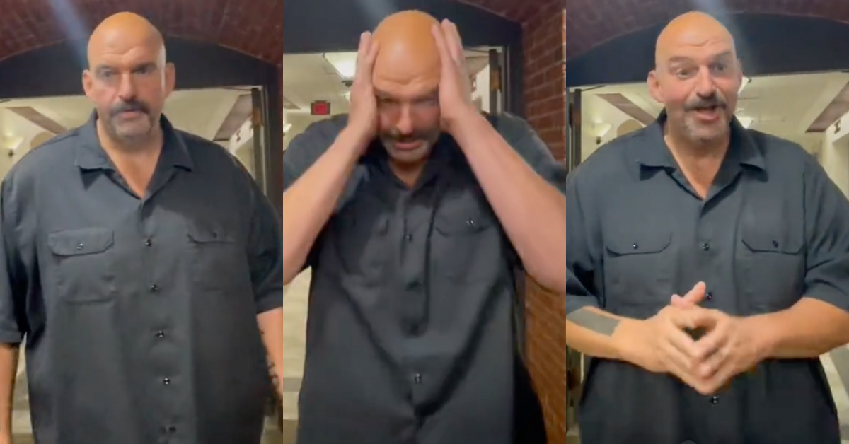 Twitter screenshots of John Fetterman