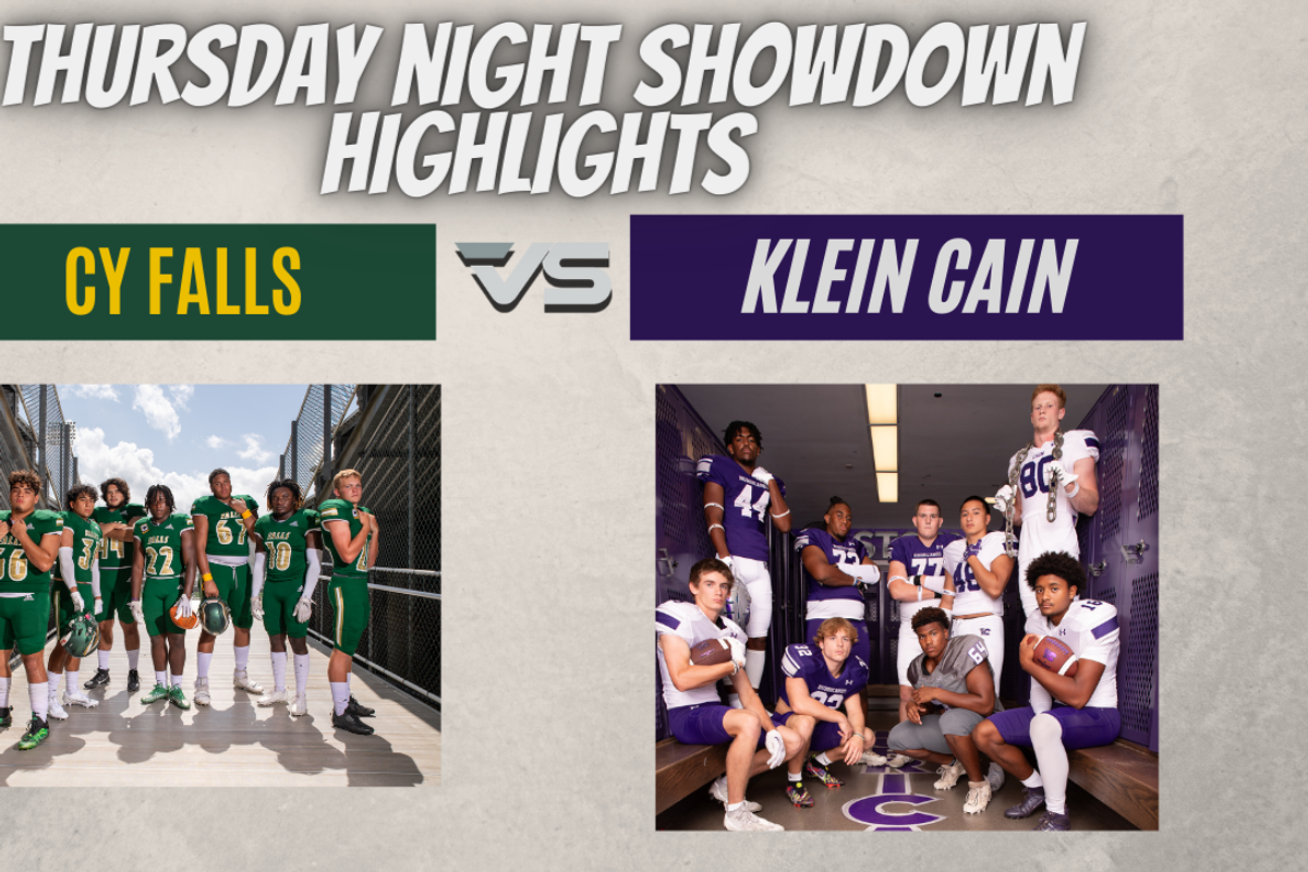 HIGHLIGHTS: VYPE Thursday Night Showdown Week 1, Klein Cain vs Cy Falls