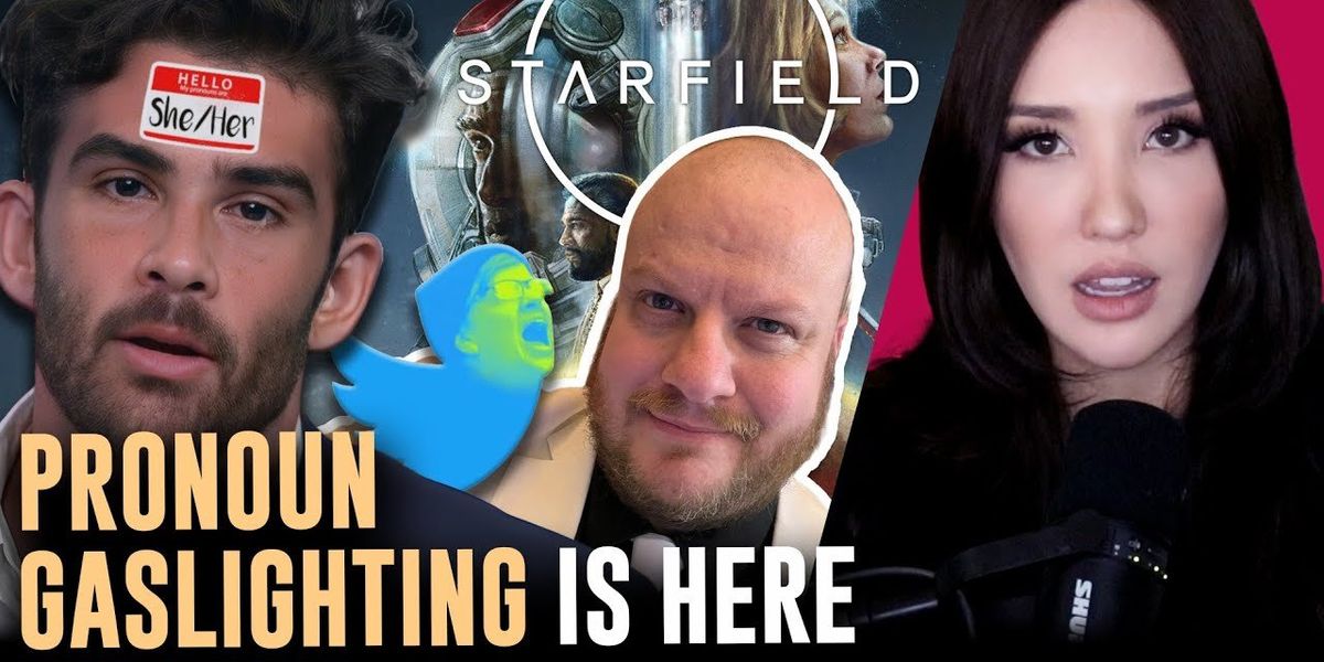 NextImg:Newly released Starfield video game virtue-signals by including they/them pronouns — but not all gamers are happy about it