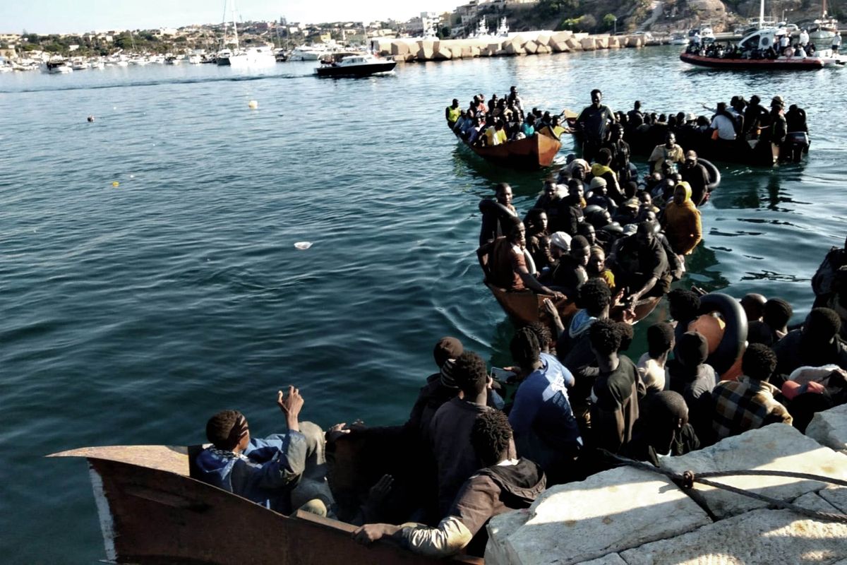 L’Europa è finita a Lampedusa
