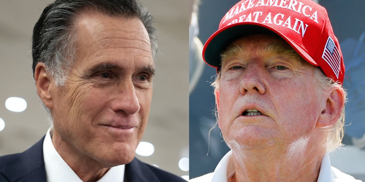 NextImg:Mitt Romney will not seek re-election to Senate in 2024, releases scathing criticism of GOP and Trump