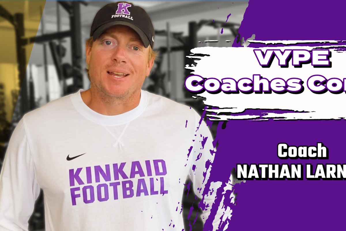 VYPE Coaches Corner: The Kinkaid School Football Coach Nathan Larned