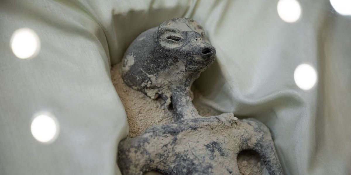 Alleged alien remains presented to Mexican Congress in 'unsubstantiated stunt' likely the same fakes previously identified as 'recently manufactured dolls'