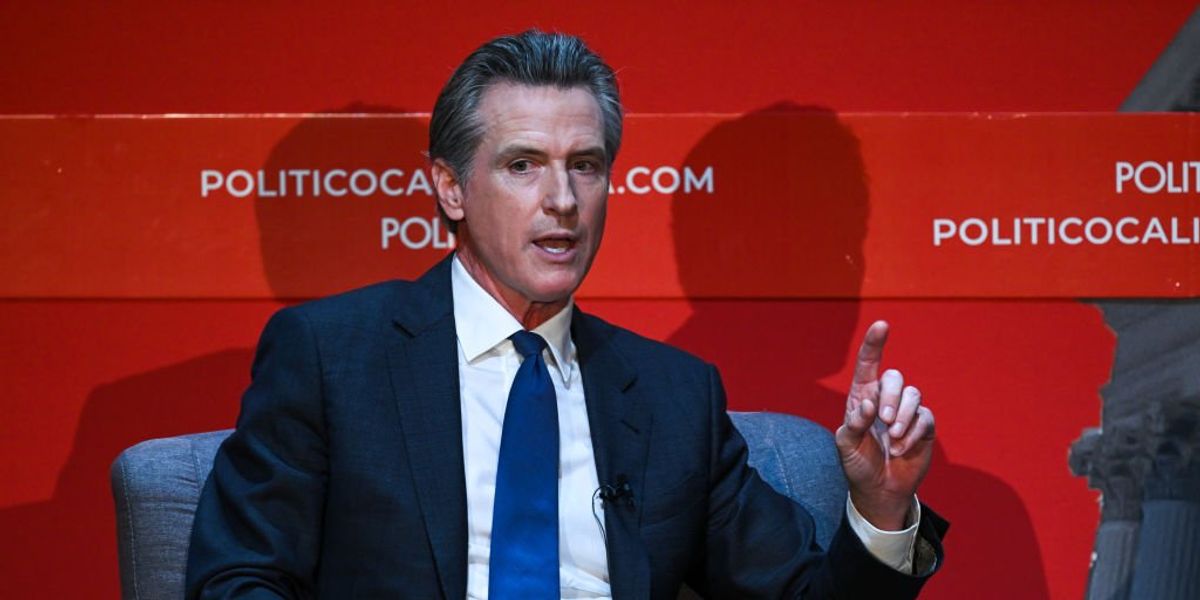 NextImg:California lifts ban on state-funded travel to states with laws 'against' 'gender identity' or 'transgender people'