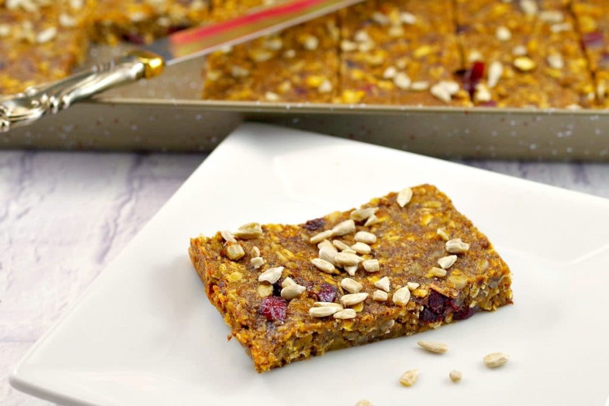 Vegan Fruit and Oatmeal bars nut and sugarfree Food Meanderings My Recipe Magic