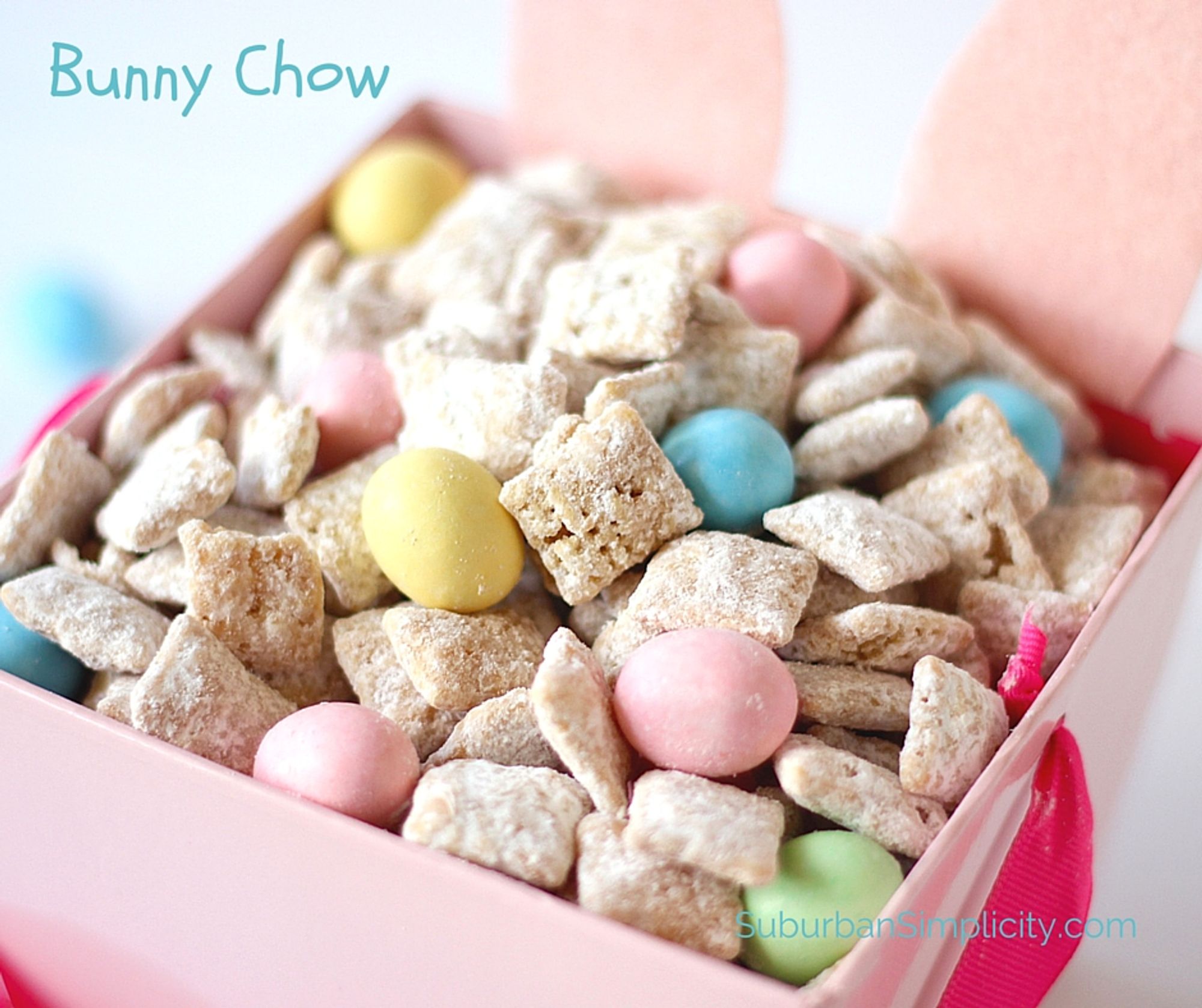 Bunny Chow with Chex Mix Cereal Easter Muddy Buddies Recipe My