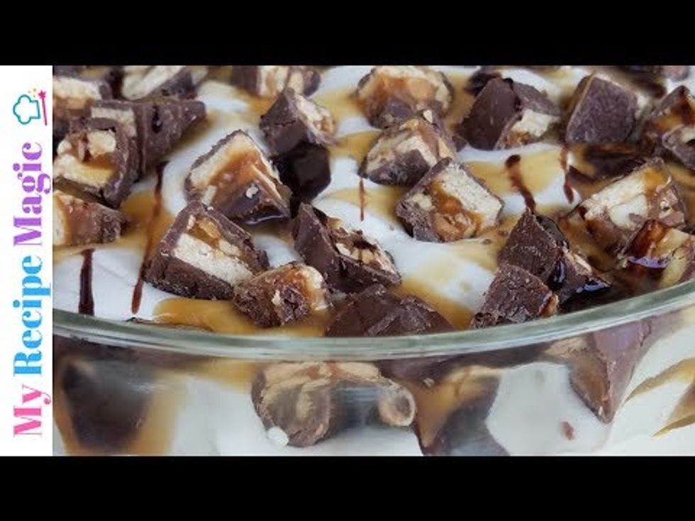 Snickers Brownie Trifle