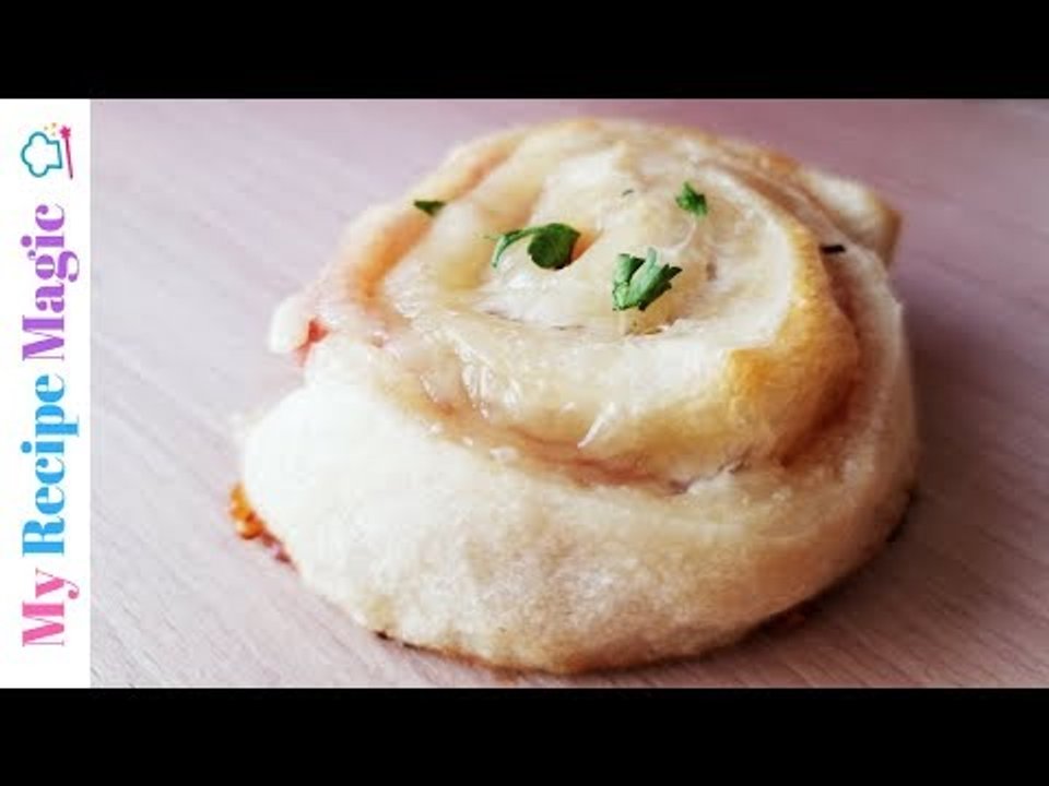 Baked Ham and Cheese Roll Ups