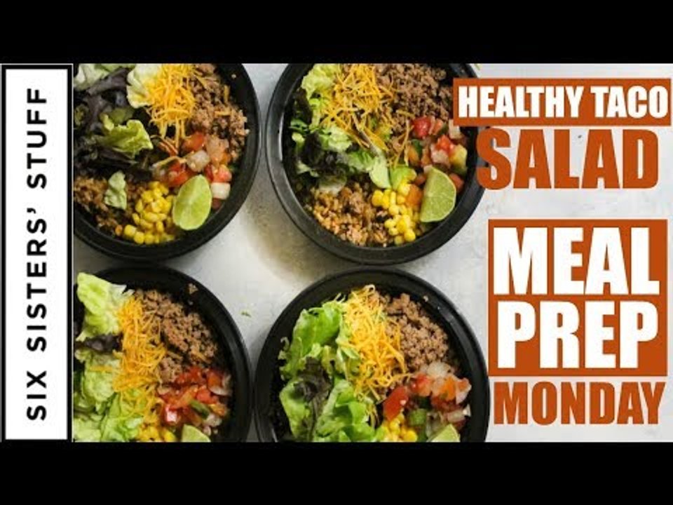 Southwest Burrito Bowls (AKA Healthy Taco Salad)