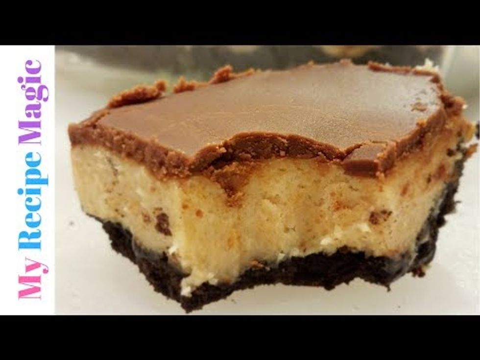 Peanut Butter Cheesecake Bars - YouTube