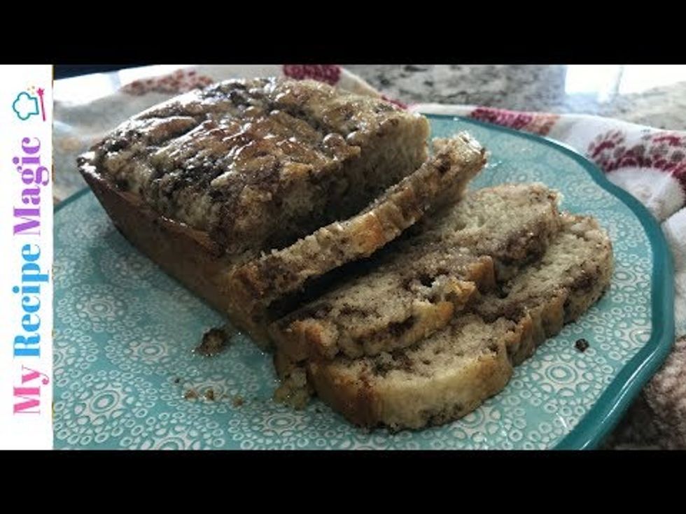 Cinnamon Roll Quick Bread - YouTube