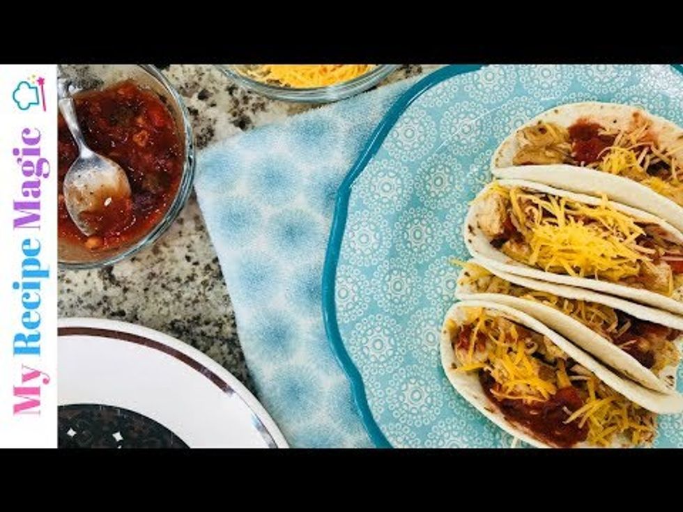 Instant Pot Chicken Soft Tacos - YouTube