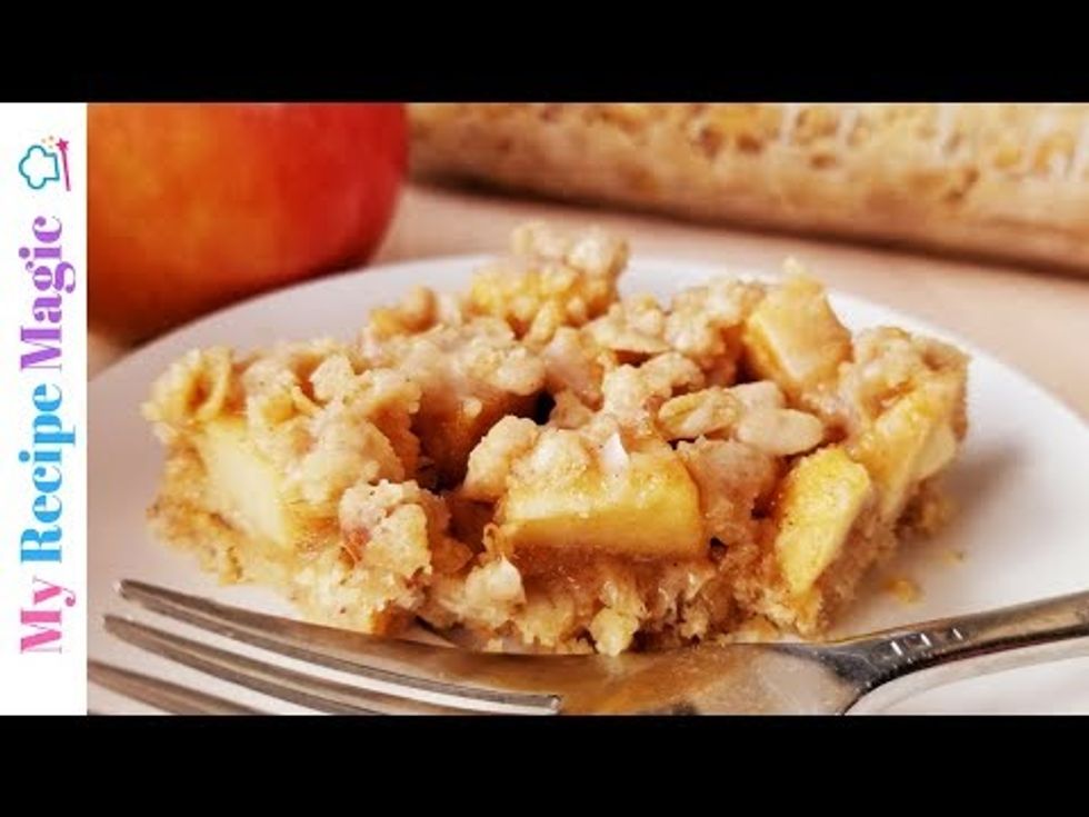 Dutch Apple Pie Bars - YouTube